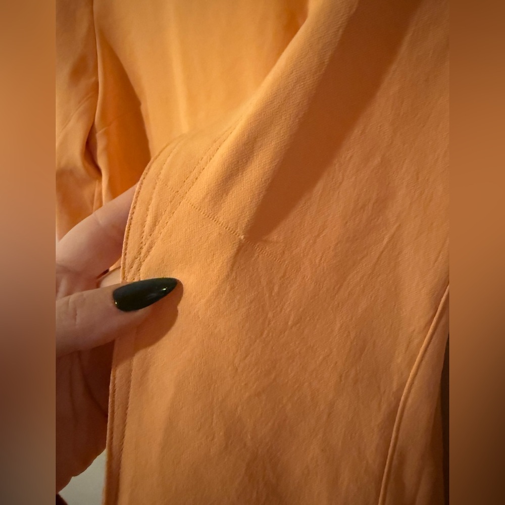 TIBI CHALKY DRAPE ORIGAMI SLEEVE DRESS SIZE 6 - Picture 7 of 7